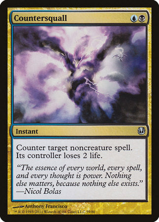 Countersquall [Duel Decks: Ajani vs. Nicol Bolas] | Jomio and Rueliete's Cards and Comics