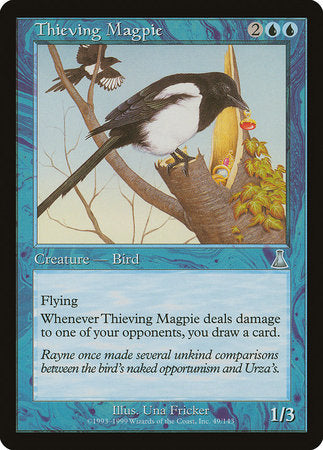 Thieving Magpie [Urza's Destiny] | Jomio and Rueliete's Cards and Comics