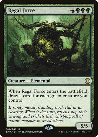 Regal Force [Eternal Masters] | Jomio and Rueliete's Cards and Comics