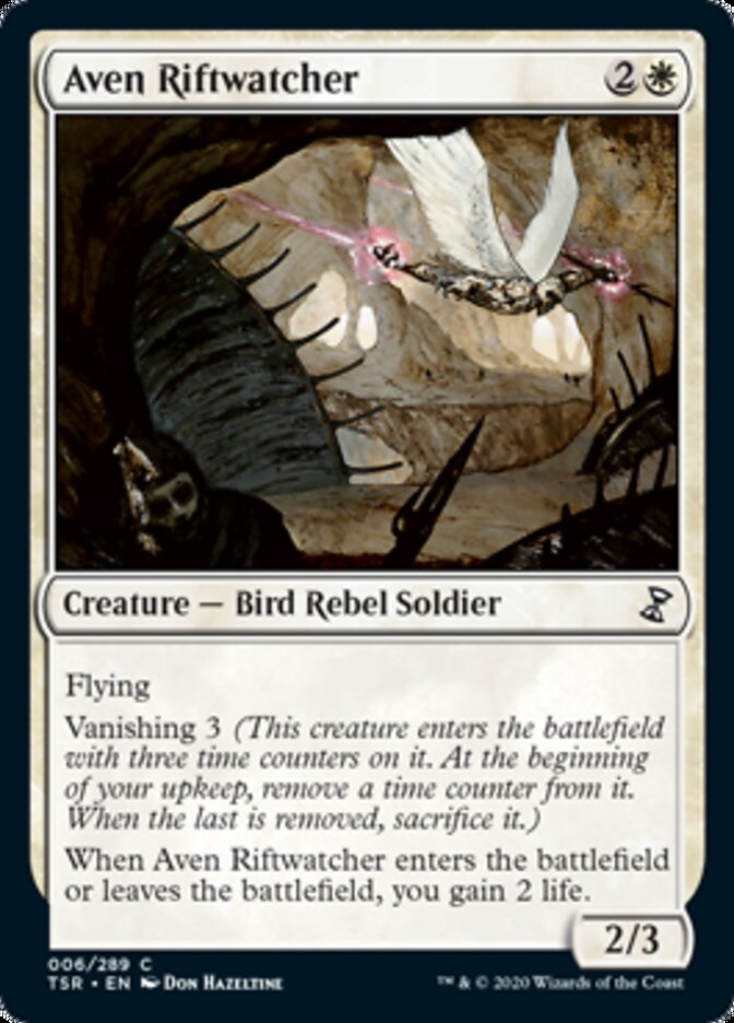 Aven Riftwatcher [Time Spiral Remastered] | Jomio and Rueliete's Cards and Comics