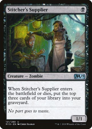 Stitcher's Supplier [Core Set 2019] | Jomio and Rueliete's Cards and Comics
