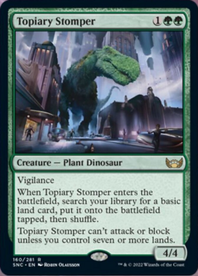 Topiary Stomper [Streets of New Capenna] | Jomio and Rueliete's Cards and Comics