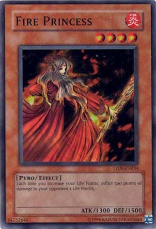 Fire Princess [LON-EN034] Super Rare | Jomio and Rueliete's Cards and Comics