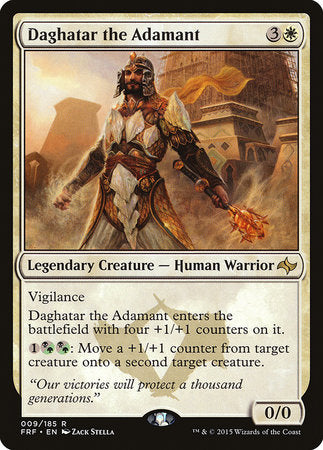 Daghatar the Adamant [Fate Reforged] | Jomio and Rueliete's Cards and Comics