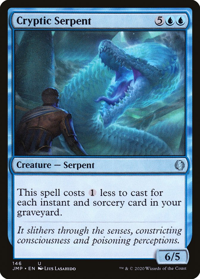 Cryptic Serpent [Jumpstart] | Jomio and Rueliete's Cards and Comics