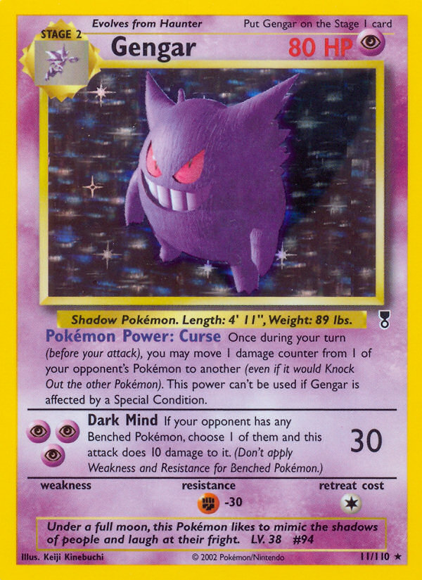 Gengar (11/110) [Legendary Collection] | Jomio and Rueliete's Cards and Comics