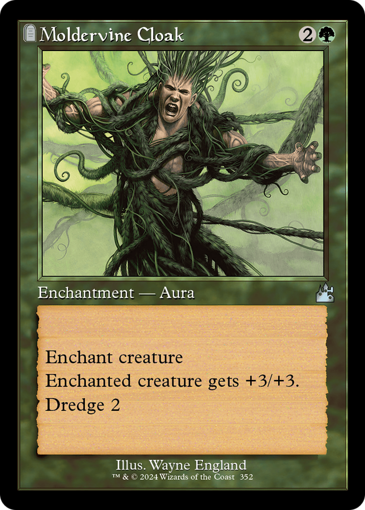 Moldervine Cloak (Retro Frame) [Ravnica Remastered] | Jomio and Rueliete's Cards and Comics