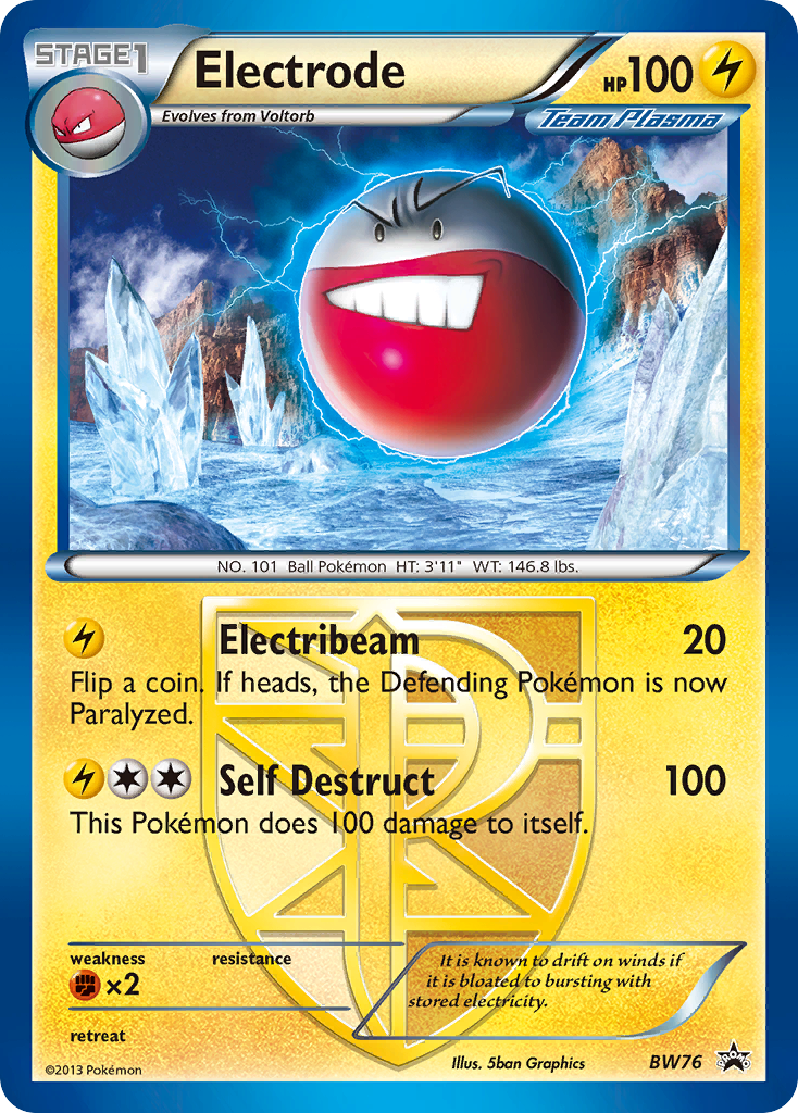Electrode (BW76) [Black & White: Black Star Promos] | Jomio and Rueliete's Cards and Comics