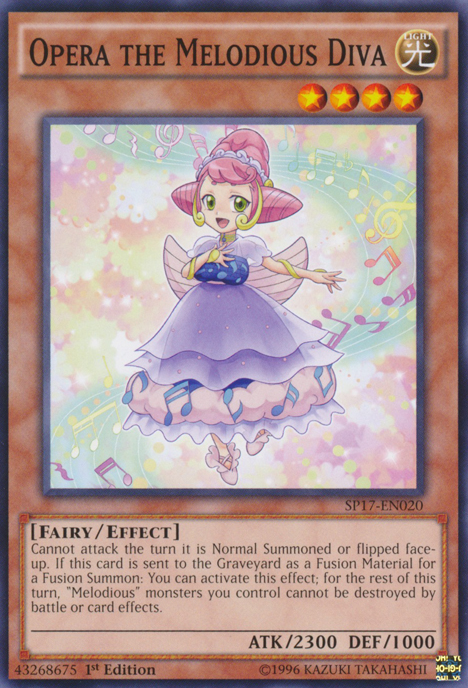 Opera the Melodious Diva [SP17-EN020] Common | Jomio and Rueliete's Cards and Comics