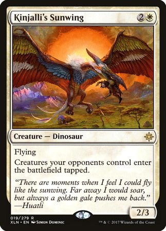 Kinjalli's Sunwing [Ixalan] | Jomio and Rueliete's Cards and Comics