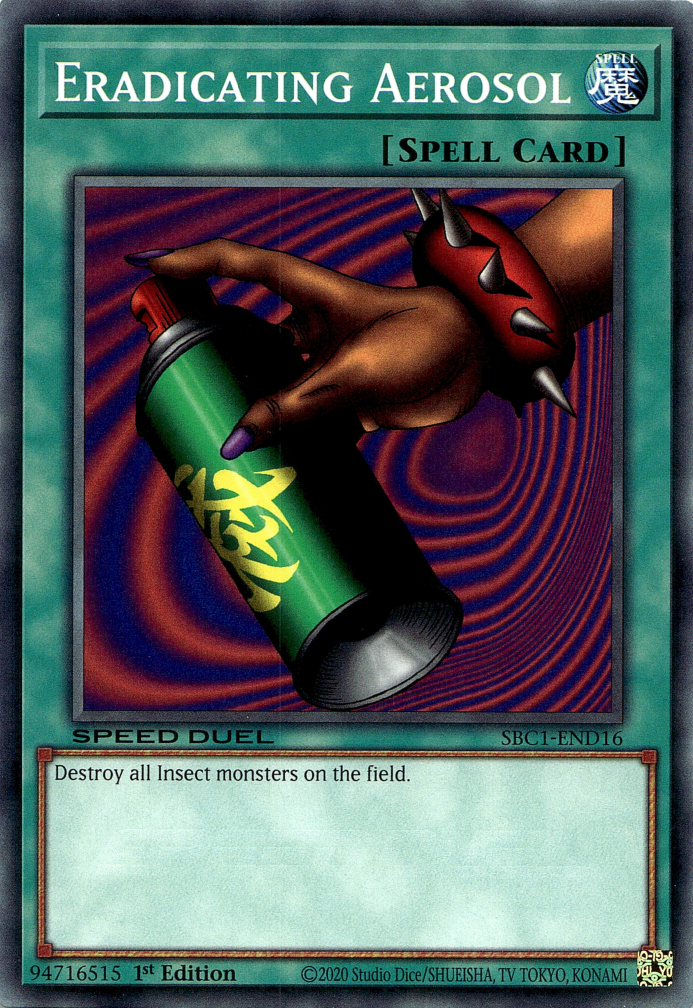 Eradicating Aerosol [SBC1-END16] Common | Jomio and Rueliete's Cards and Comics