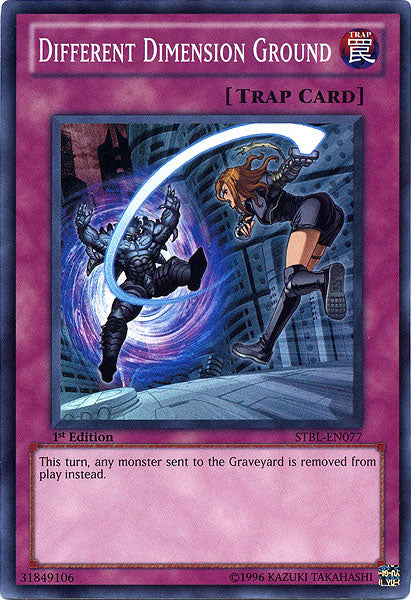 Different Dimension Ground [STBL-EN077] Super Rare | Jomio and Rueliete's Cards and Comics
