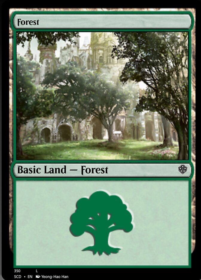 Forest (350) [Starter Commander Decks] | Jomio and Rueliete's Cards and Comics