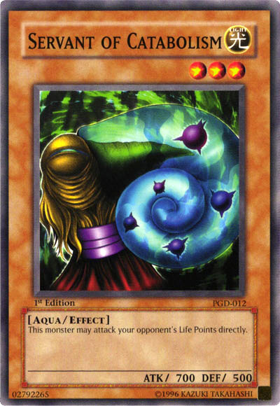 Servant of Catabolism [PGD-012] Common | Jomio and Rueliete's Cards and Comics
