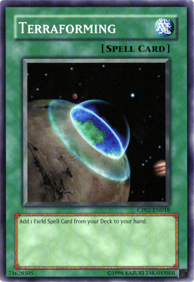 Terraforming [CP02-EN018] Common | Jomio and Rueliete's Cards and Comics