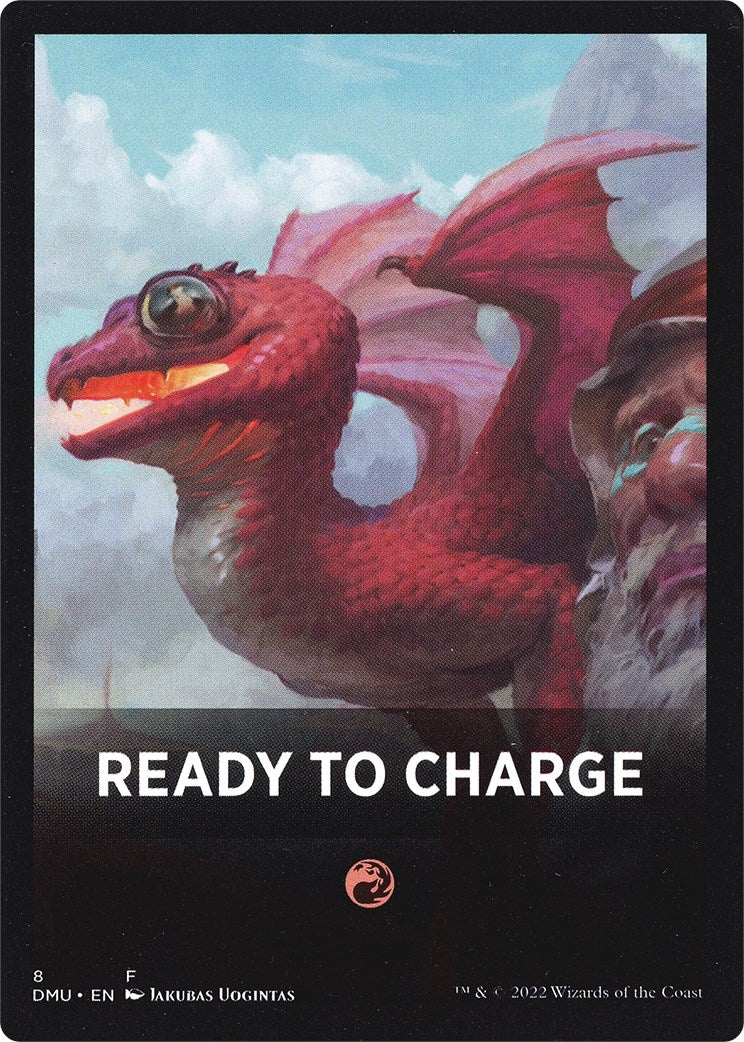 Ready to Charge Theme Card [Dominaria United Tokens] | Jomio and Rueliete's Cards and Comics