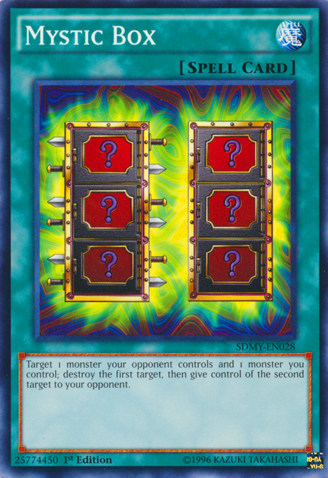 Mystic Box [SDMY-EN028] Common | Jomio and Rueliete's Cards and Comics