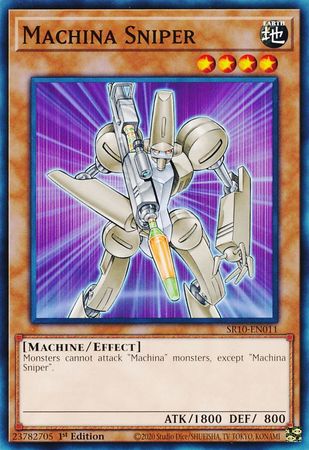 Machina Sniper [SR10-EN011] Common | Jomio and Rueliete's Cards and Comics