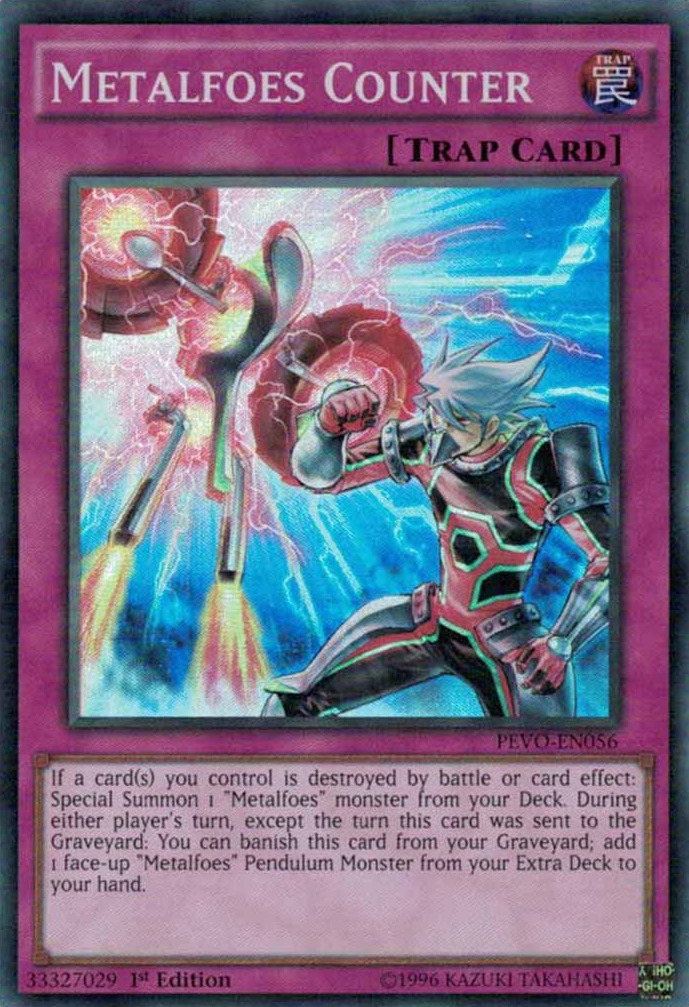 Metalfoes Counter [PEVO-EN056] Super Rare | Jomio and Rueliete's Cards and Comics