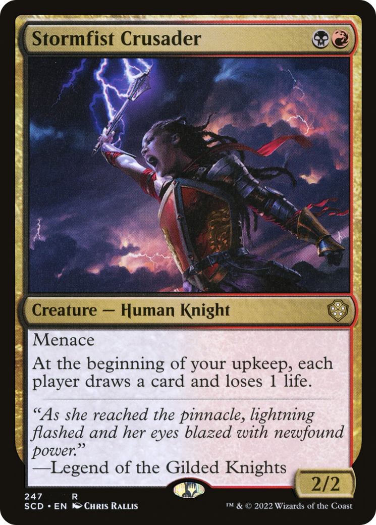 Stormfist Crusader [Starter Commander Decks] | Jomio and Rueliete's Cards and Comics