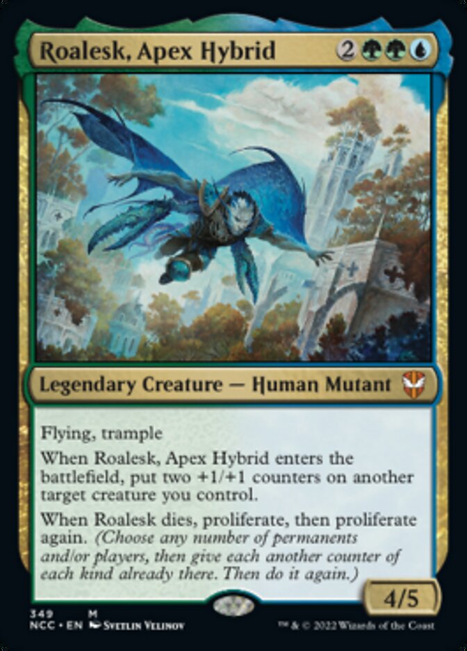 Roalesk, Apex Hybrid [Streets of New Capenna Commander] | Jomio and Rueliete's Cards and Comics