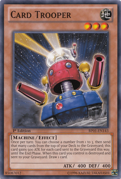 Card Trooper [BP01-EN143] Common | Jomio and Rueliete's Cards and Comics