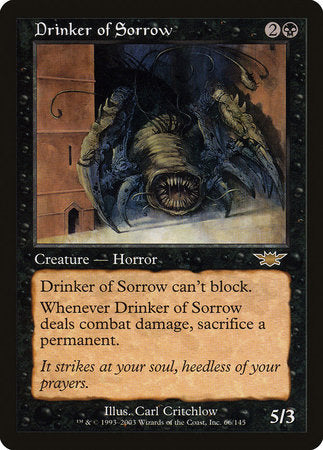 Drinker of Sorrow [Legions] | Jomio and Rueliete's Cards and Comics