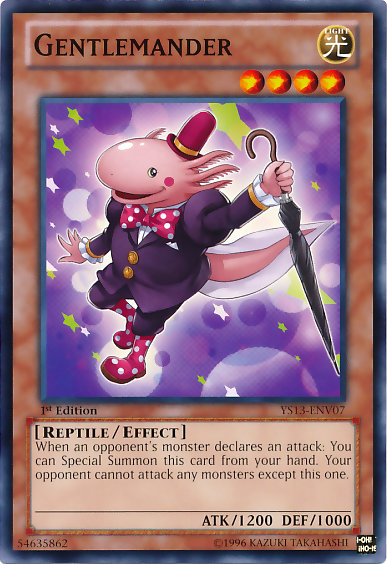 Gentlemander [YS13-ENV07] Common | Jomio and Rueliete's Cards and Comics