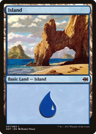 Island (31) [Duel Decks: Merfolk vs. Goblins] | Jomio and Rueliete's Cards and Comics