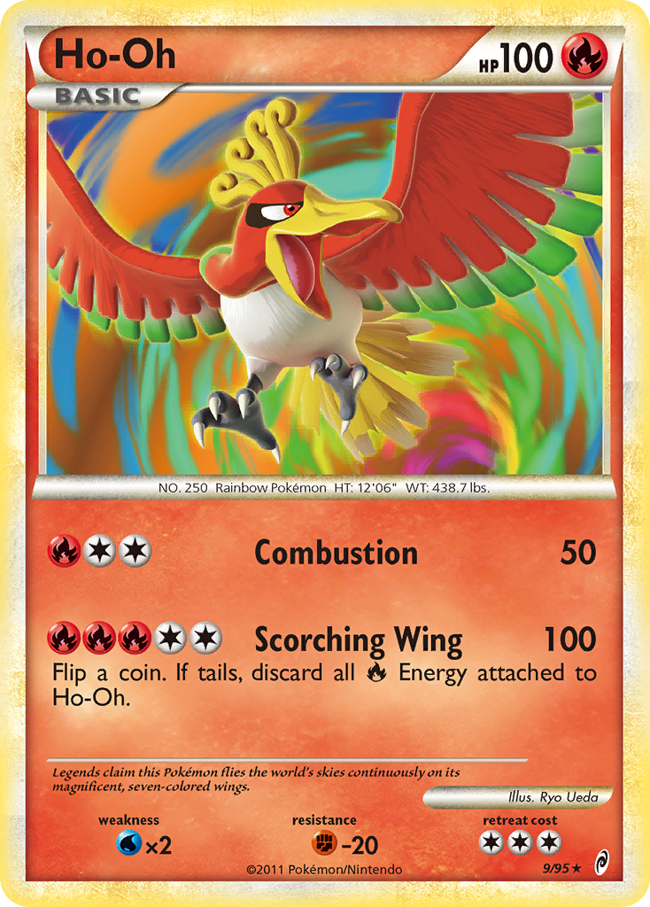 Ho-Oh (9/95) [HeartGold & SoulSilver: Call of Legends] | Jomio and Rueliete's Cards and Comics