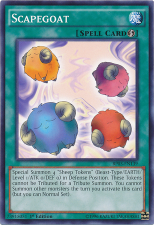 Scapegoat [BP03-EN139] Common | Jomio and Rueliete's Cards and Comics