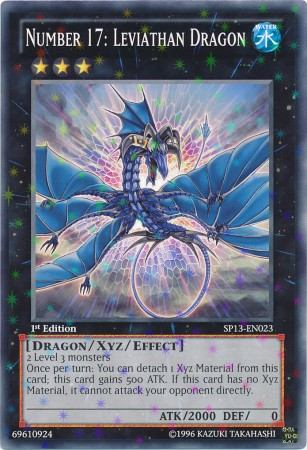 Number 17: Leviathan Dragon [SP13-EN023] Starfoil Rare | Jomio and Rueliete's Cards and Comics