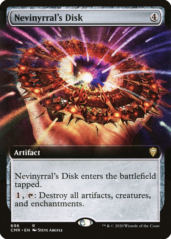 Nevinyrral's Disk (Extended Art) [Commander Legends] | Jomio and Rueliete's Cards and Comics
