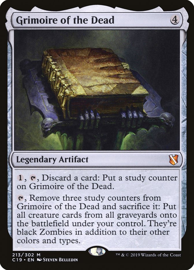Grimoire of the Dead [Commander 2019] | Jomio and Rueliete's Cards and Comics