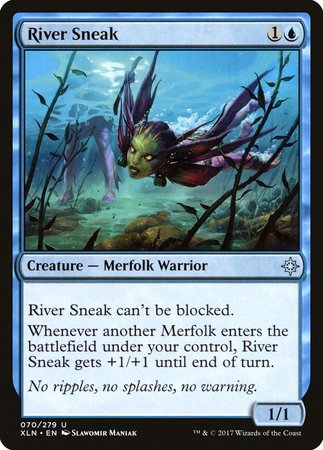 River Sneak [Ixalan] | Jomio and Rueliete's Cards and Comics