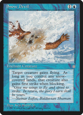 Snow Devil [Ice Age] | Jomio and Rueliete's Cards and Comics