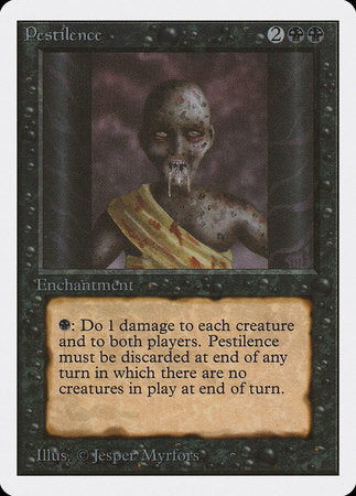 Pestilence [Unlimited Edition] | Jomio and Rueliete's Cards and Comics