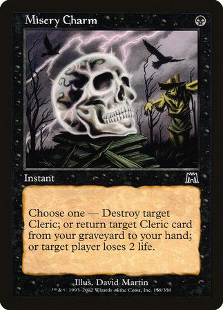 Misery Charm [Onslaught] | Jomio and Rueliete's Cards and Comics