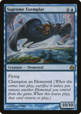 Supreme Exemplar [Morningtide] | Jomio and Rueliete's Cards and Comics