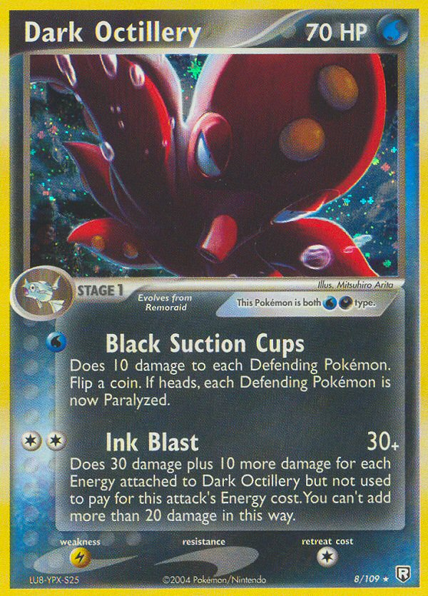 Dark Octillery (8/109) [EX: Team Rocket Returns] | Jomio and Rueliete's Cards and Comics