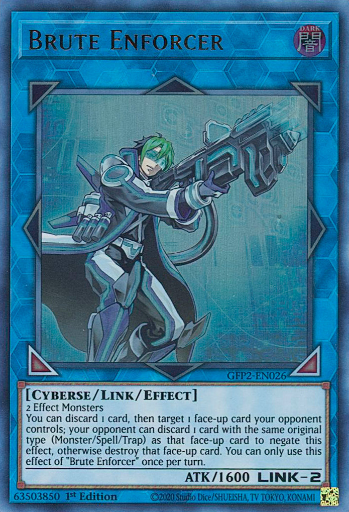 Brute Enforcer [GFP2-EN026] Ultra Rare | Jomio and Rueliete's Cards and Comics
