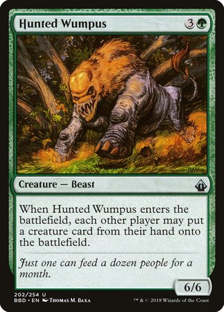 Hunted Wumpus [Battlebond] | Jomio and Rueliete's Cards and Comics