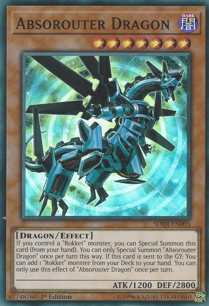 Absorouter Dragon [SDRR-EN005] Super Rare | Jomio and Rueliete's Cards and Comics