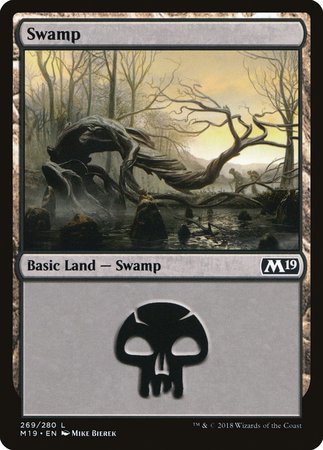 Swamp (269) [Core Set 2019] | Jomio and Rueliete's Cards and Comics