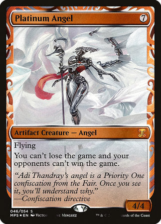Platinum Angel [Kaladesh Inventions] | Jomio and Rueliete's Cards and Comics