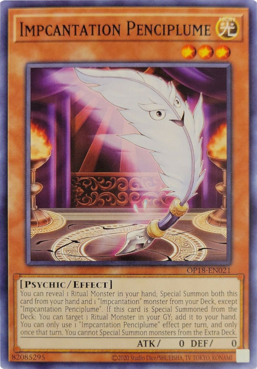 Impcantation Penciplume [OP18-EN021] Common | Jomio and Rueliete's Cards and Comics