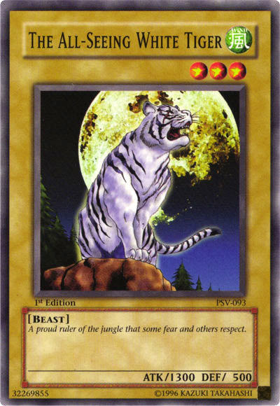 The All-Seeing White Tiger [PSV-093] Common | Jomio and Rueliete's Cards and Comics