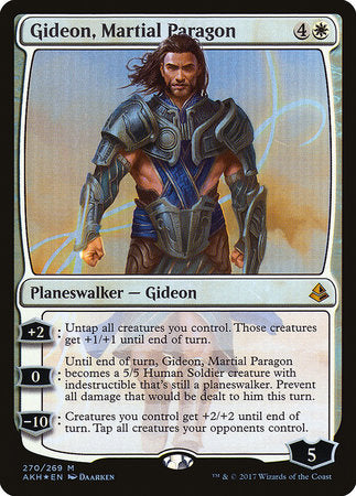 Gideon, Martial Paragon [Amonkhet] | Jomio and Rueliete's Cards and Comics