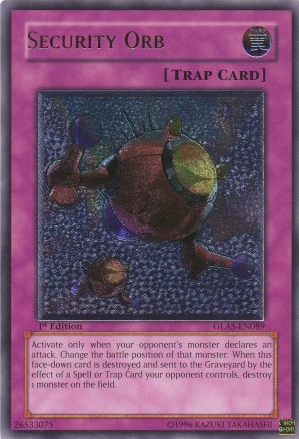 Security Orb (UTR) [GLAS-EN089] Ultimate Rare | Jomio and Rueliete's Cards and Comics