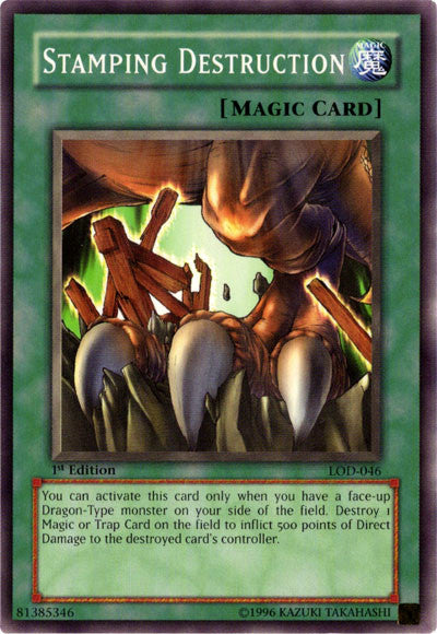 Stamping Destruction [LOD-046] Common | Jomio and Rueliete's Cards and Comics